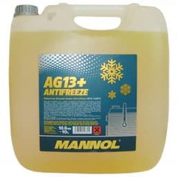 Антифриз MANNOL AG13+ (концентрат жёлтый) 10л