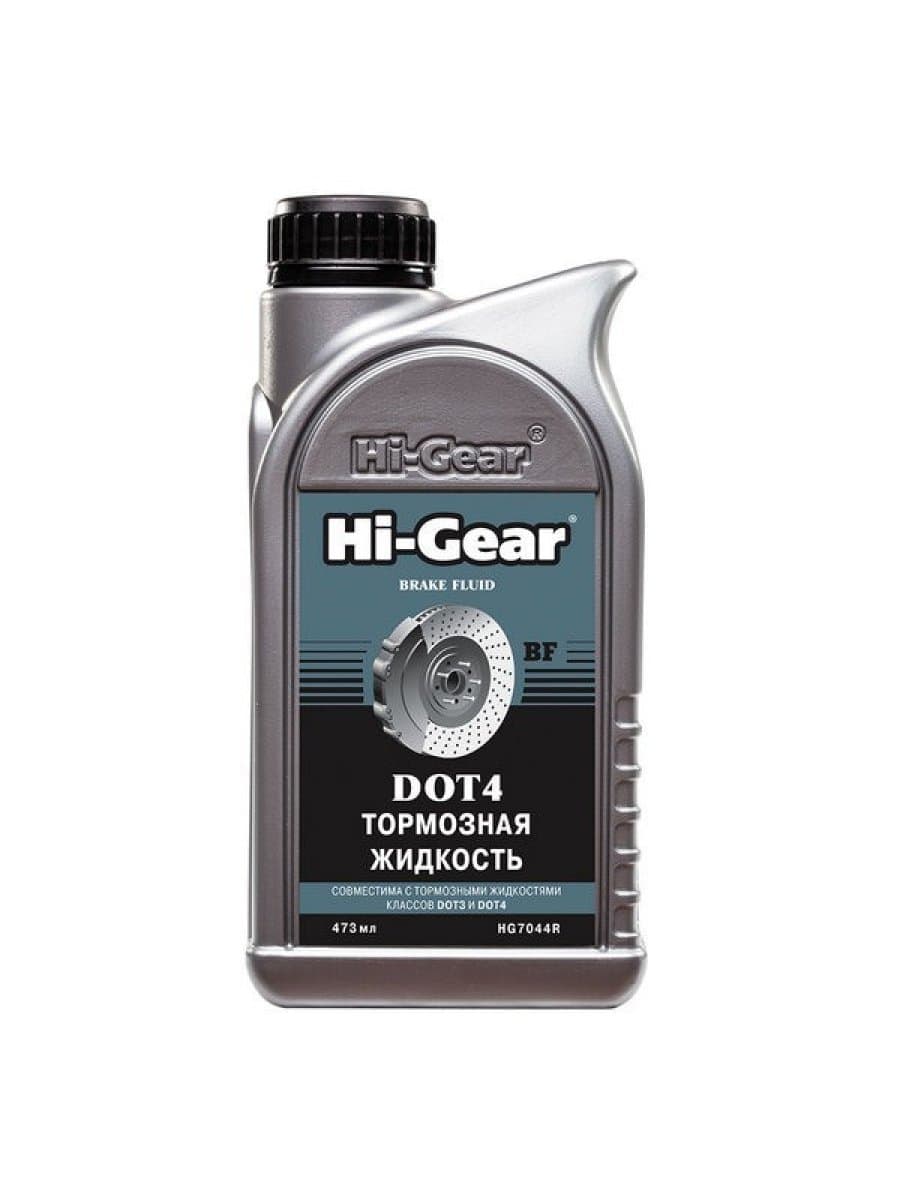 HI-GEAR HG 7044R Тормозная жидкость DOT-4, 0,473 мл.