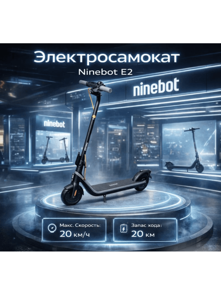 Электросамокат Ninebot E2