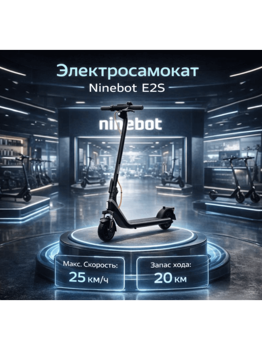 Электросамокат Ninebot E2S