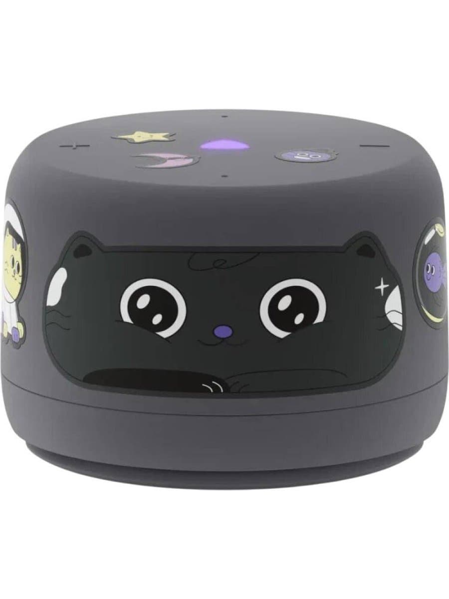 Яндекс станция Лайт 2 Без часов (Черный/Зеленый)