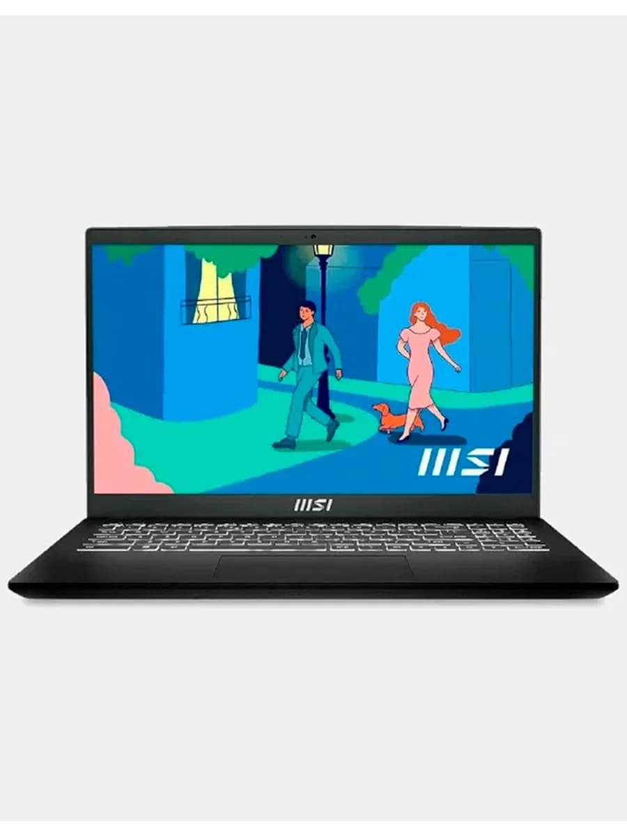 Ноутбук MSI Modern 15 B7M Ryzen 5 7530U 8GB 512GB SSD 15.6" Classic Black