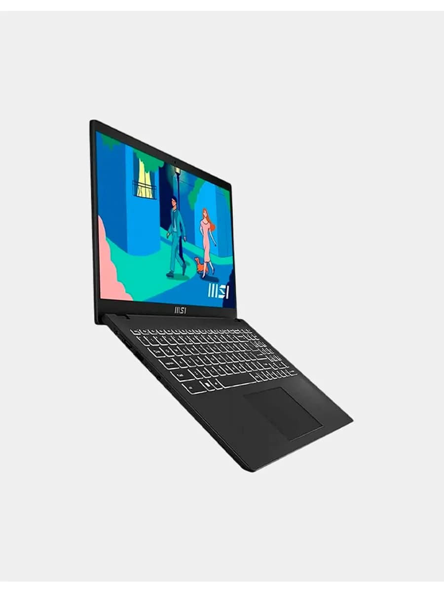 Ноутбук MSI Modern 15 B7M Ryzen 5 7530U 8GB 512GB SSD 15.6" Classic Black