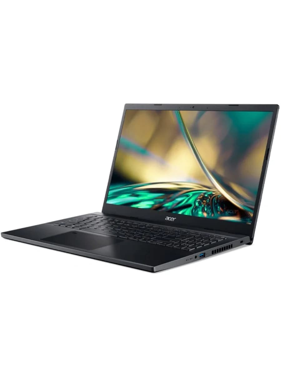 Ноутбук Acer Aspire 7 A715-59G-58A8  CPU: Intel Core i5-12450H  Ram: 16 GB DDR4  SSD: 512 GB PCIe NVMe M2  LCD: 15,6" FHD IPS 144 Hz  GPU: Nvidia GeForce RTX 3050 - 6 GB  OS: Windows 11 Home Keyboard: Eng RGB KB  Color: Charcoal Black WIFI 6