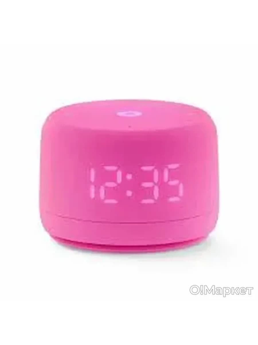 Яндекс станция Лайт 2 с часами (Оранжевый/Зеленый/Розовый/Синий/Фиолетовый)