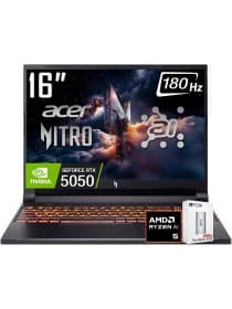 Ноутбук  Acer Nitro V16 16" WUXGA AMD Ryzen 5 240  NVIDIA GeForce RTX 5050 16GB + 512GB SSD Win11