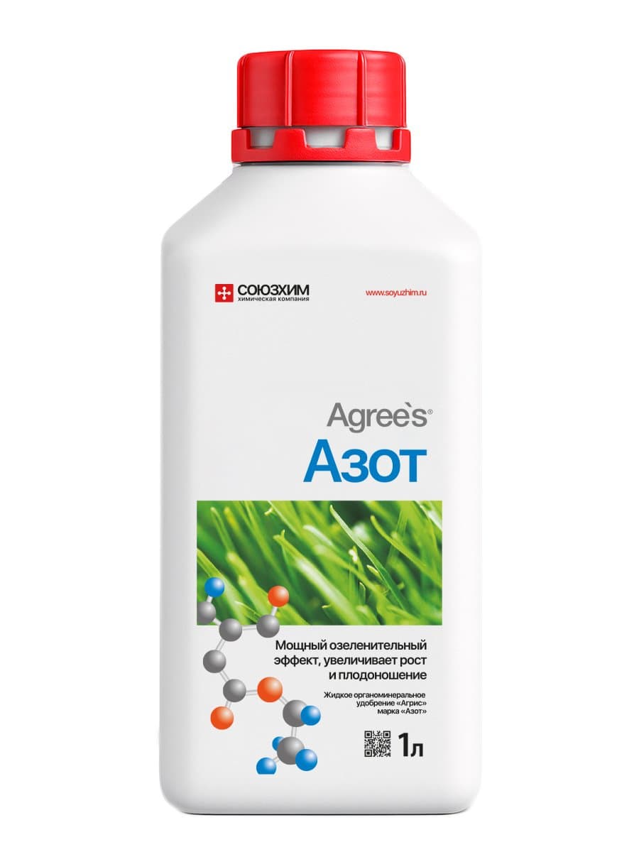 Комплексное Agree's удобрение Азот Агрис 1 л
