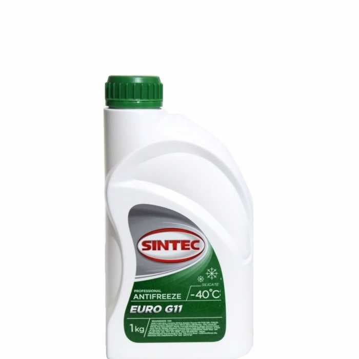 Антифриз Sintec EURO G 11 зеленый 1л