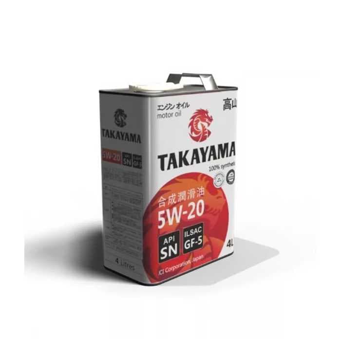 Синтетическое моторное масло TAKAYAMA 5w-20 (metal) 4л