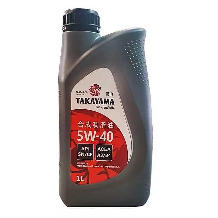 Синтетическое моторное масло TAKAYAMA 5w-30 пластик SL 1л