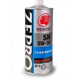 Синтетическое моторное масло Idemitsu ZEPRO TOURING 5W30 1л
