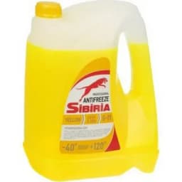 Антифриз SIBIRIA ОЖ-40 G11, 10 л, желтый