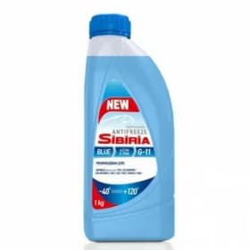 Антифриз SIBIRIA ОЖ-40 синий 1л