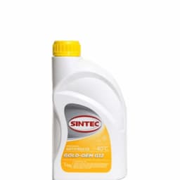 Антифриз Sintec GOLD G 12 желтый 1л