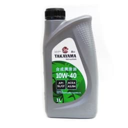 Синтетическое моторное масло TAKAYAMA 10w-40 пластик SL 1л
