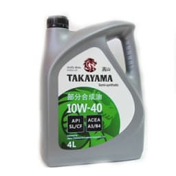 Синтетическое моторное масло TAKAYAMA 10w-40 пластик SL 4л