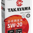 Синтетическое моторное масло TAKAYAMA 5w-20 (metal) 1л