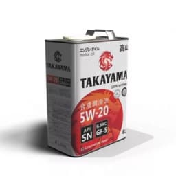 Синтетическое моторное масло TAKAYAMA 5w-20 (metal) 4л
