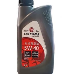 Синтетическое моторное масло TAKAYAMA 5w-30 пластик SN 1л