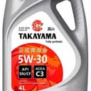 Синтетическое моторное масло TAKAYAMA 5w-30 пластик SN 4л