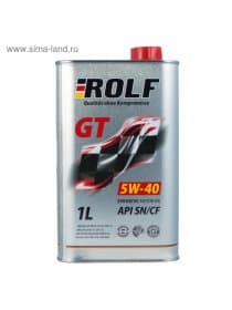 Гидравлическое масло ROLF GT 5w-40 ПЛАСТИК 1л