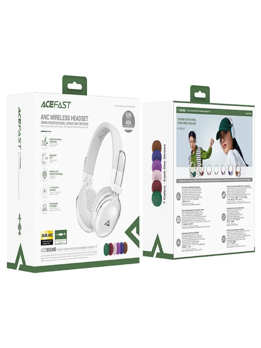 Беспроводные наушники ACEFAST H7 ANC WIRELESS HEADSET