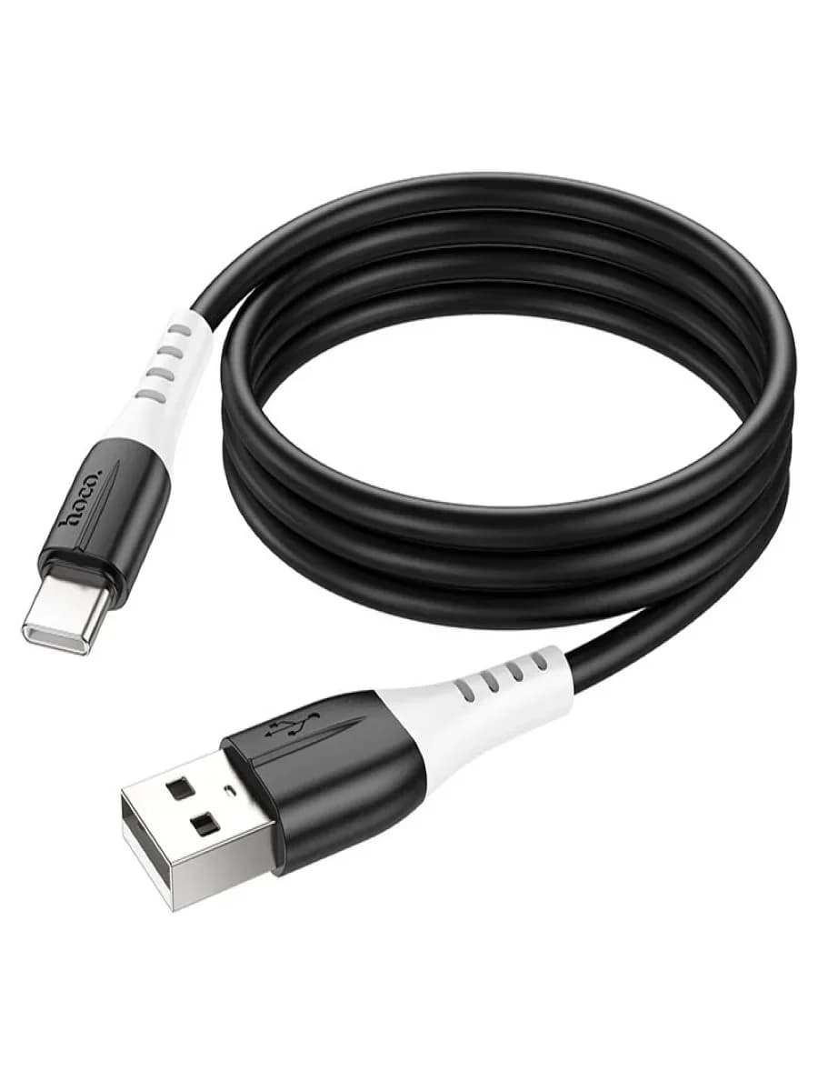 Кабель для зарядки и передачи данных Hoco X82 Silicone USB Type-C, 1м, 3А