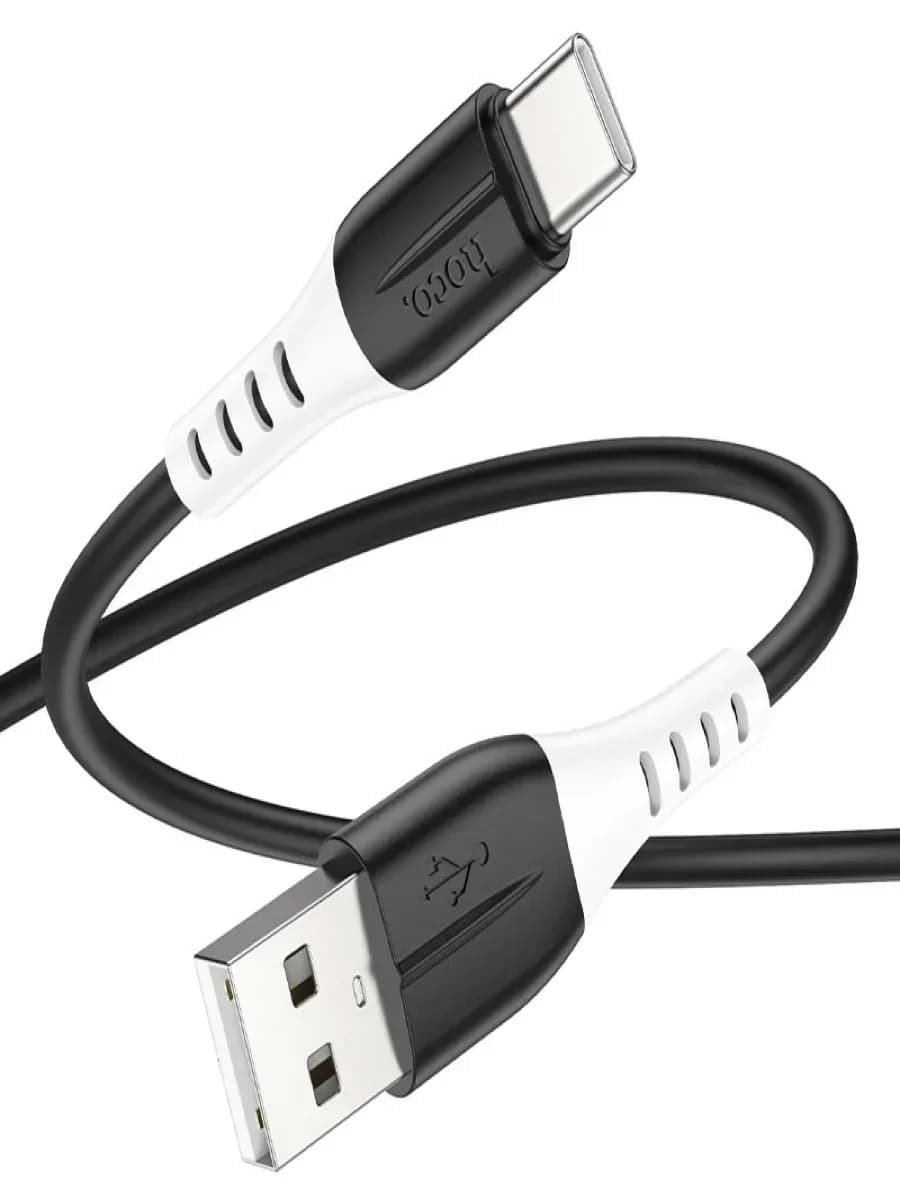 Кабель для зарядки и передачи данных Hoco X82 Silicone USB Type-C, 1м, 3А