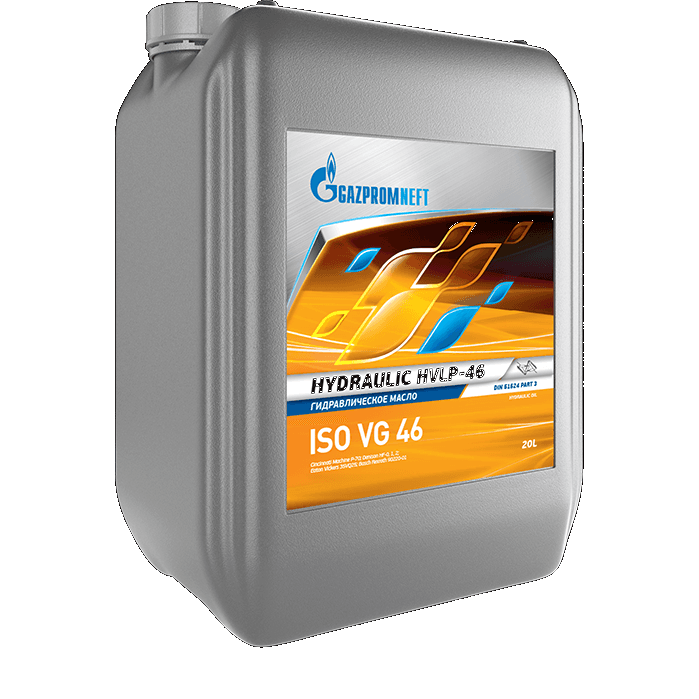 Гидравлическое масло Gazpromneft Hydraulic HVLP-46 20 л
