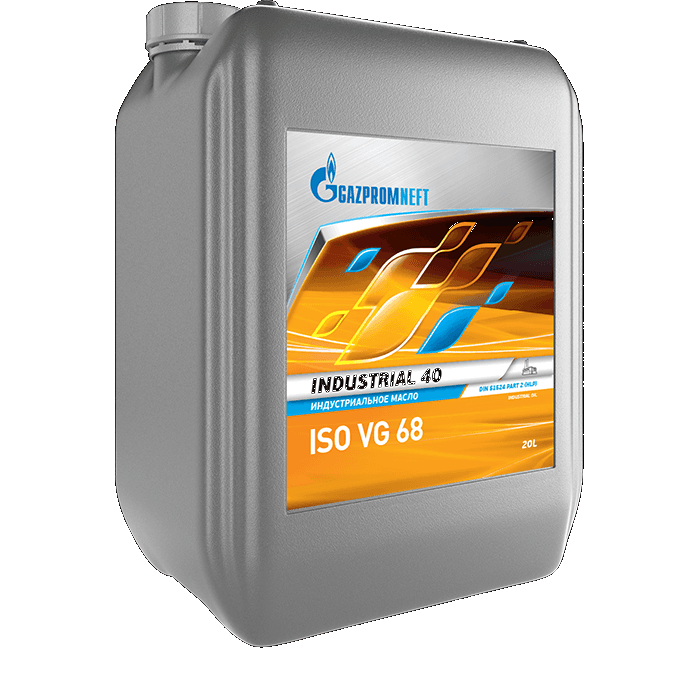 Индустриальное нелегированное масло Gazpromneft И-40А 20 л