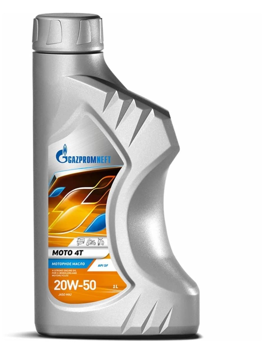 Моторное масло Gazpromneft Moto 4 T 20W-50 1 л