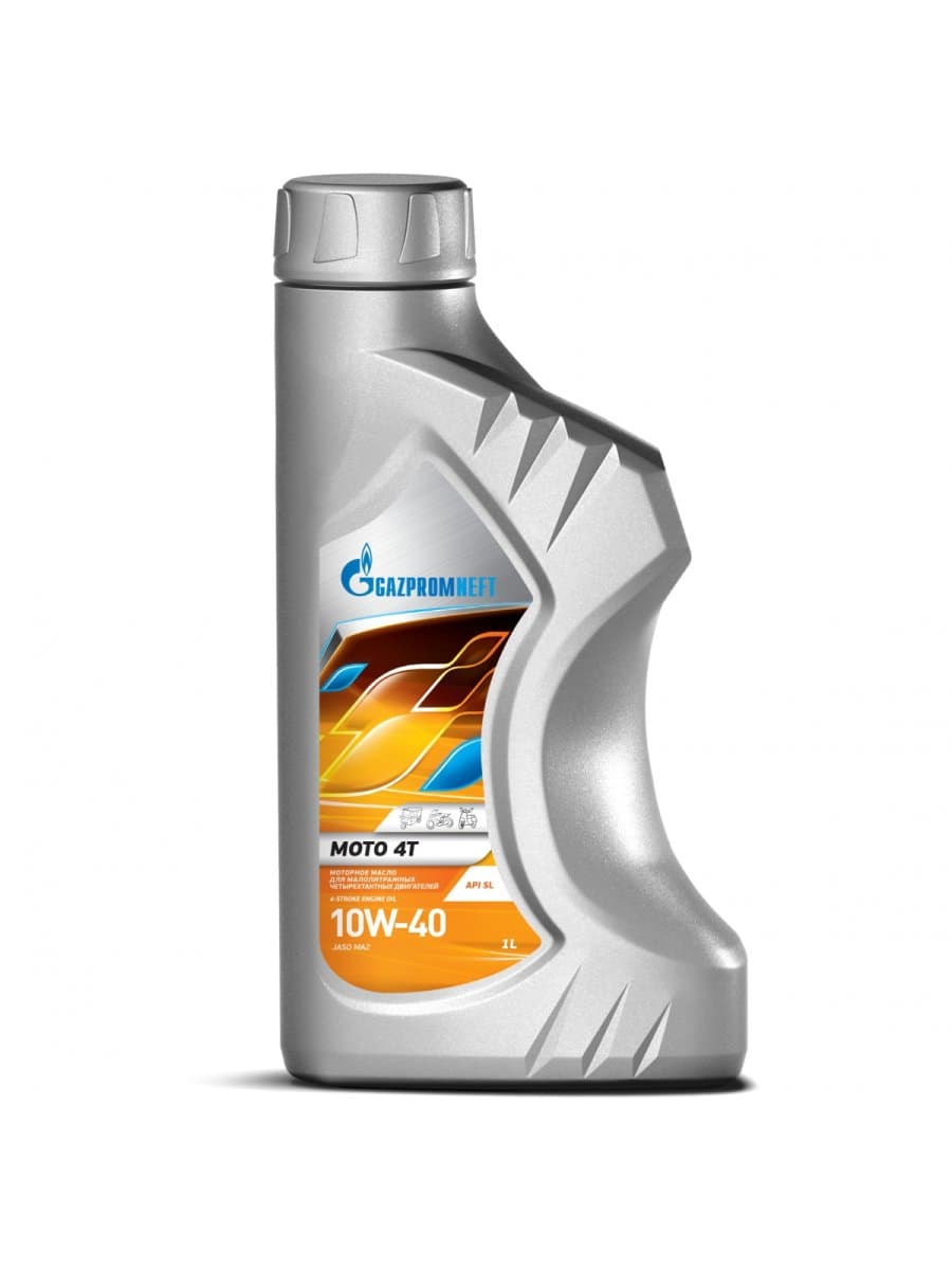 Моторное масло Gazpromneft Moto 4T 10W-40 1 л