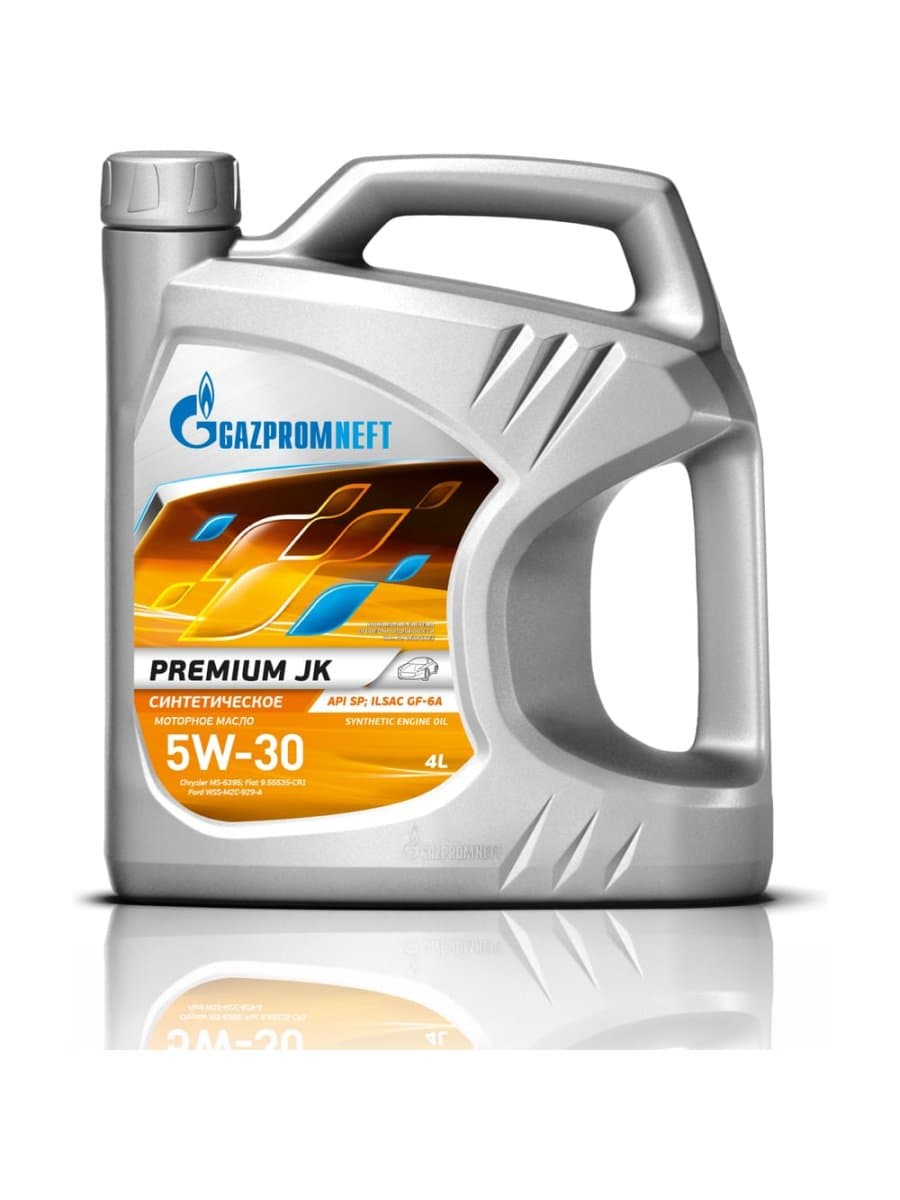 Моторное масло Gazpromneft Premium JK 5W-30 4 л