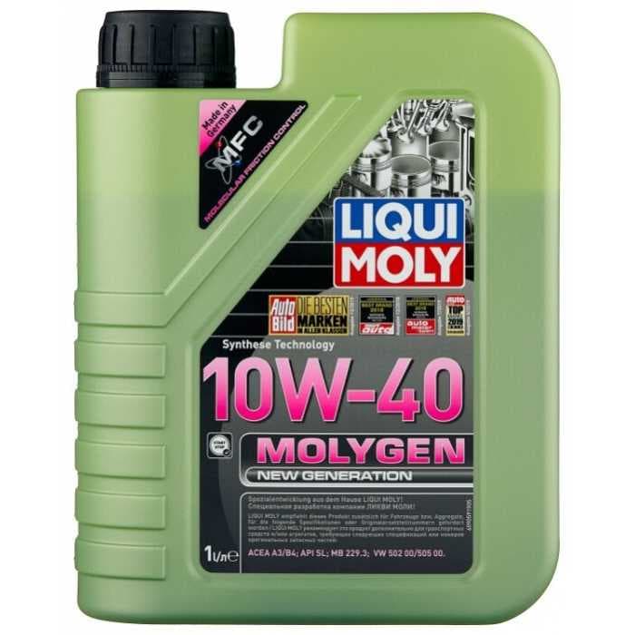 Полусинтетическое моторное масло MOLYGEN NEW GENIRATION 10W40 1L