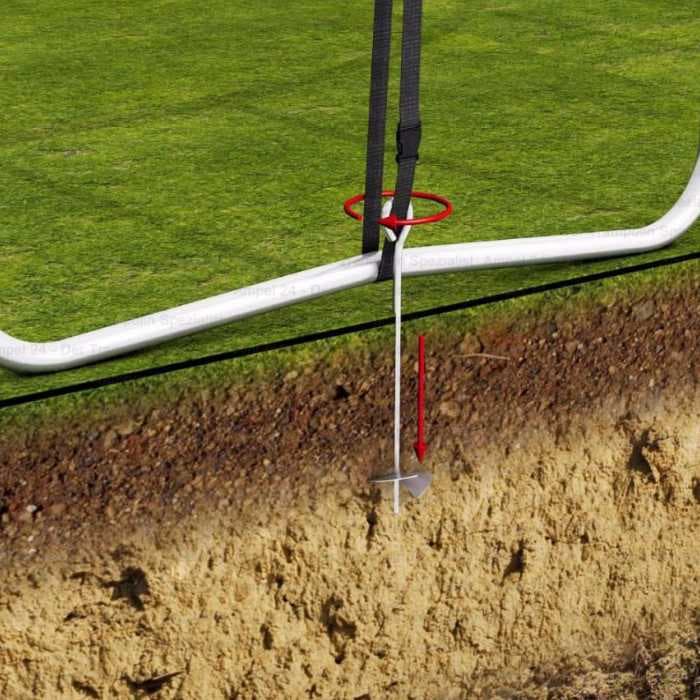 Колья для крепления батута к земле UNIX Line (4 шт.)