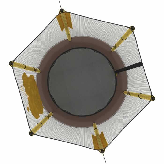 Батут для детей UNIX Line 4.6 ft BEE (140 cm)