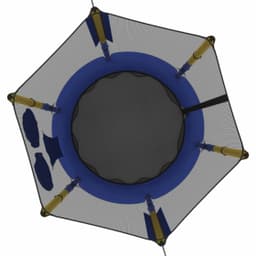 Батут для детей UNIX Line 4.6 ft ELEPHANT (140 cm)