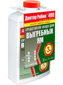 Средство по уходу за выгребной ямой Доктор Робик 409