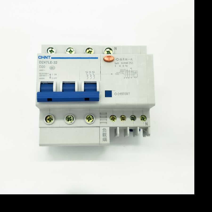 Автомат "CHINT" DZ47LE 3P+N 32A 30mA