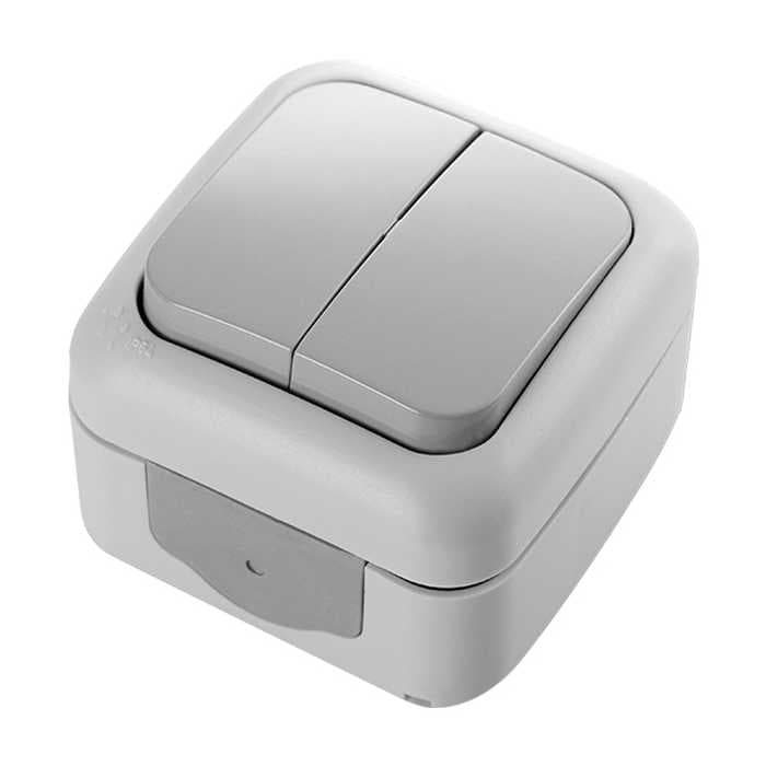 Розетка+включатель VIKO PALMIYE + 2-й