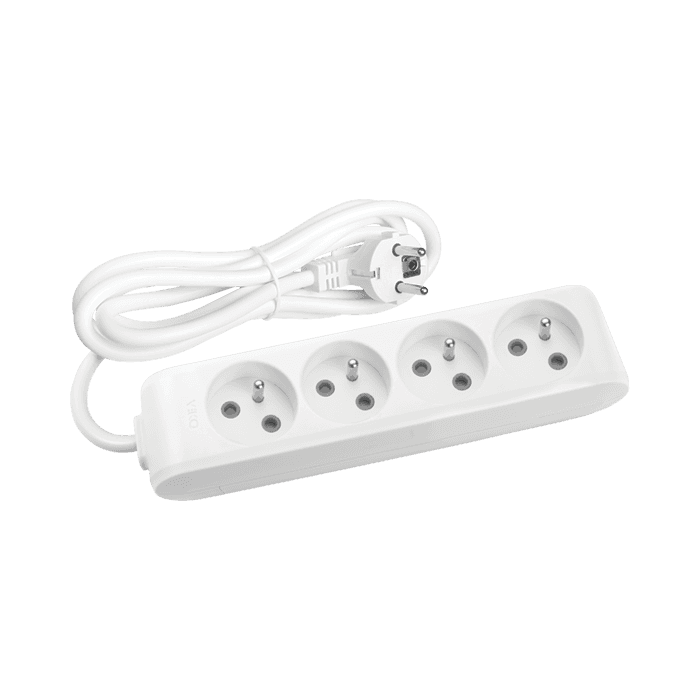 Удлинитель VIKO 2м 4 гн