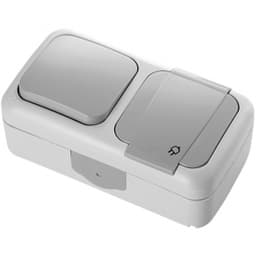 Розетка+включатель VIKO PALMIYE + 1-й