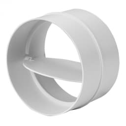 Соединение круглых каналов c клапан пластмассовый Europlast, O100mm AV100