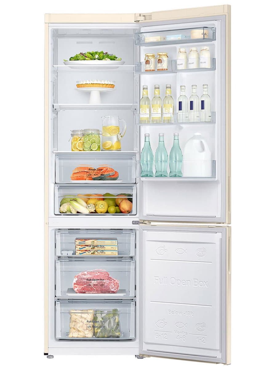 Холодильник Samsung RB37A5200EL, 367 л, двухкамерный, No Frost, A+