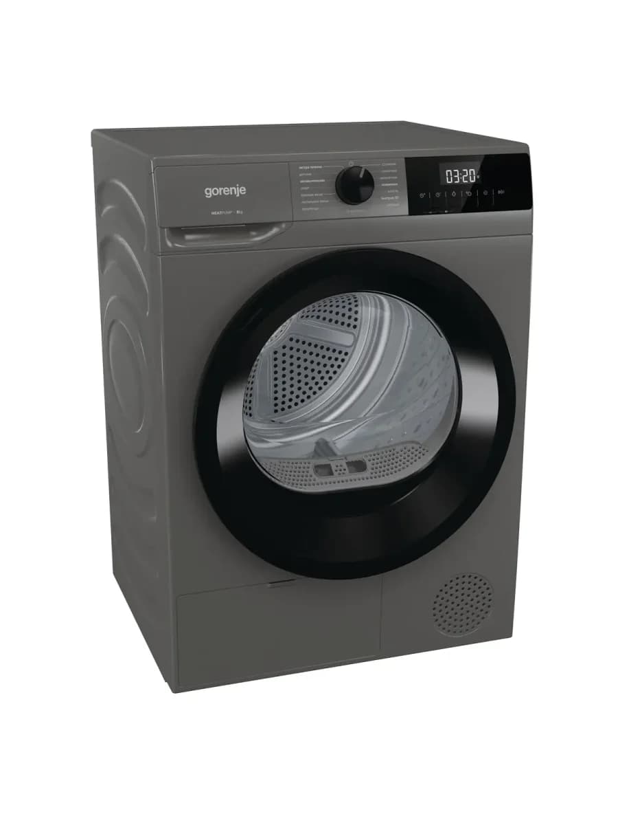 Сушильная машина Gorenje D2HNE82/C, тепловой насос A++, TwinAir, 8 кг, 15 программ