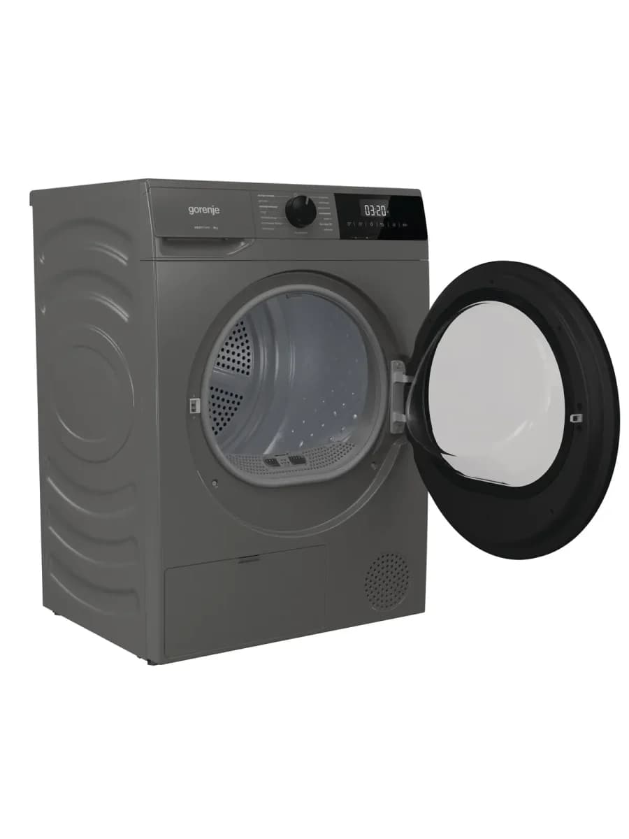 Сушильная машина Gorenje D2HNE82/C, тепловой насос A++, TwinAir, 8 кг, 15 программ