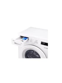 Стиральная машина LG F2Y1HS3W узкая, инверторный привод, пар Steam, 7 кг, класс A