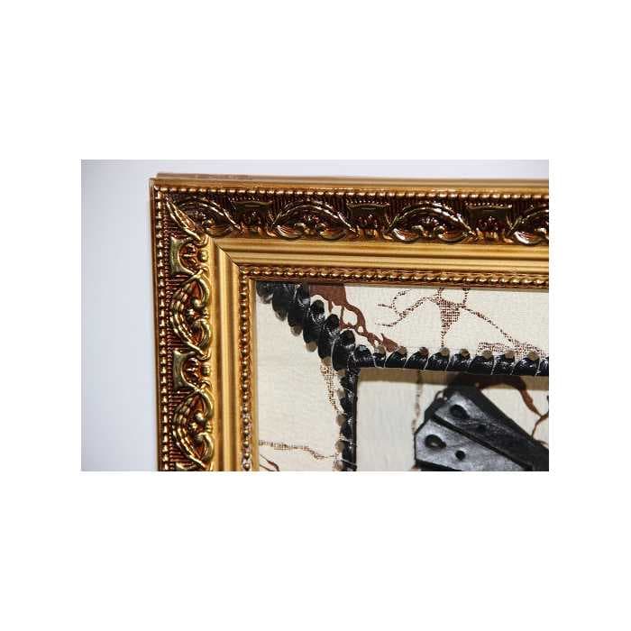 Камчы ручной работы, сувенирная, золотой багет