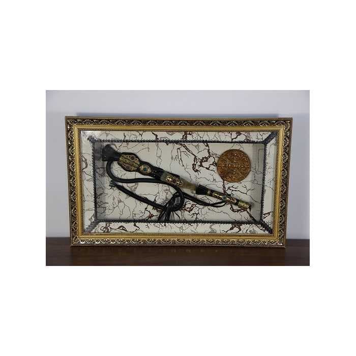 Камчы ручной работы, сувенирная, золотой багет