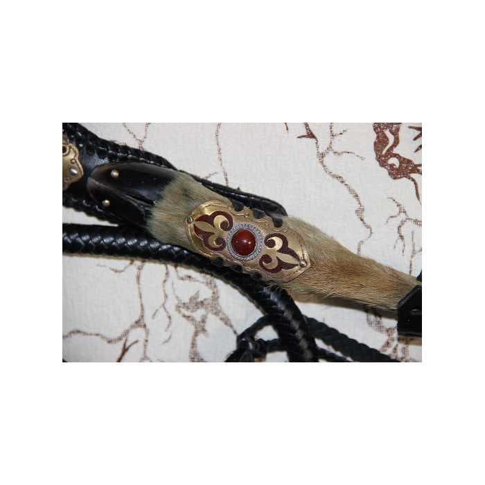 Камчы ручной работы, сувенирная, золотой багет